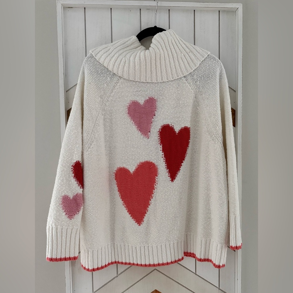NWOT Maeve Hearts Cardigan ❤️ - Picture 3 of 4